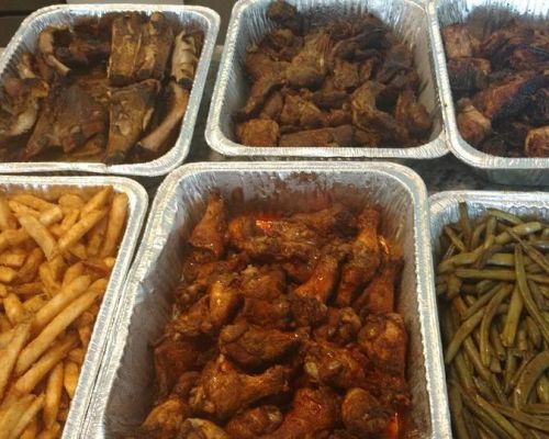 bbq party trays food