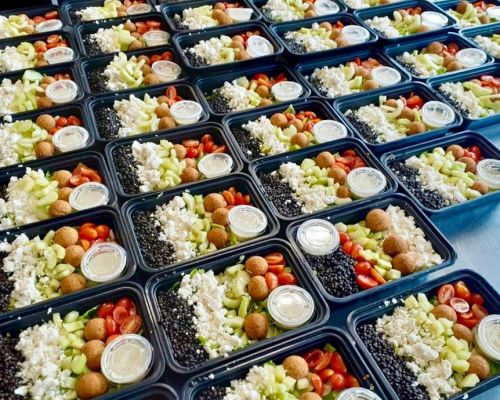 boxed meals office lunches best corporate catering