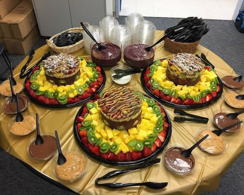 business catering buffet style office food