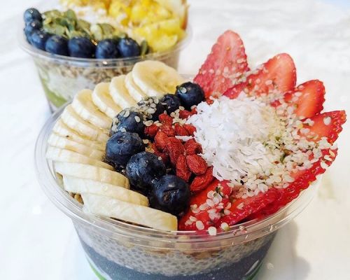 office corporate catering smoothie bowl lunch order