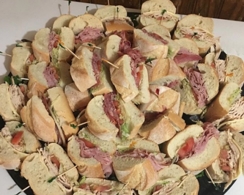 sandwich platter food catering