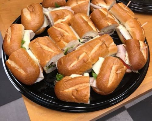 sandwich tray food platter party