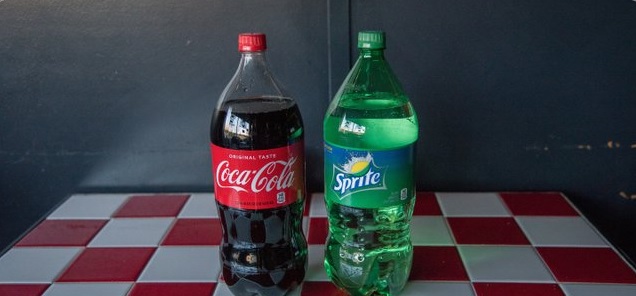 Assorted 2L Soda Bottles