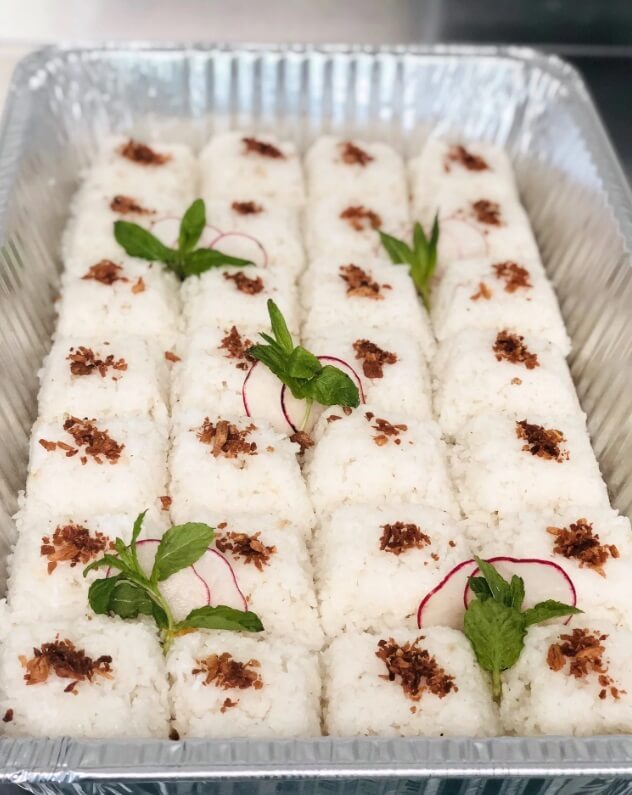 Coconut Rice Tray