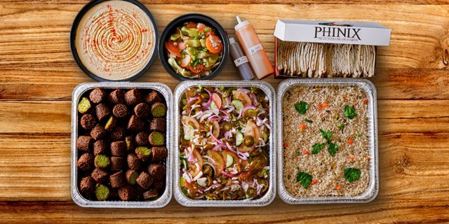 Falafel & Rice Package