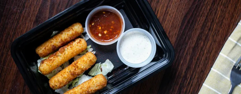 Fried Mozzarella Sticks