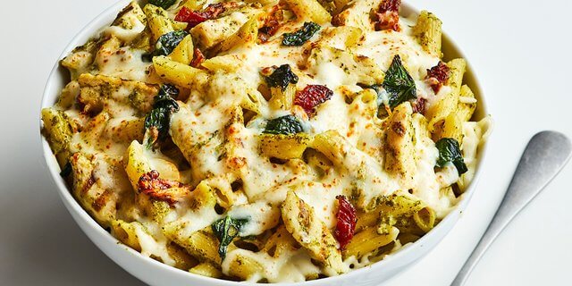 Nat's Chicken Pesto Pasta