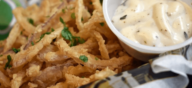 Thin Crispy Onion Rings