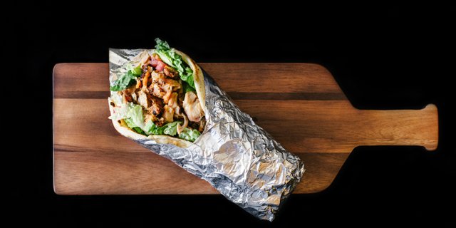 Pita Shawarma Wrap