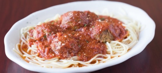 Spaghetti with Meatballs Party Tray
