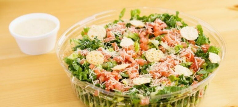 SuperGreen Caesar Chicken Salad